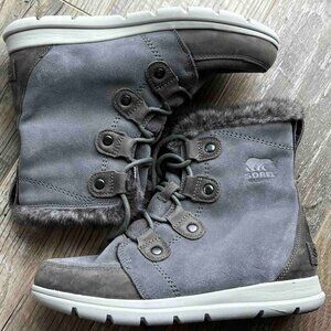 *New, Never Worn Sorel Explorer Joan Boots Women's size 9 (orig $145+) $60